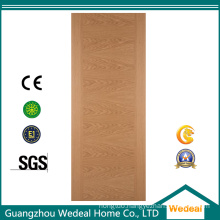 Solid Wood Interior MDF HDF Wood Veneer Door for Houses
